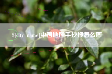 茂名中国地图手抄报怎么画