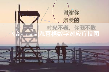 茂名九宫格数字对应方位图